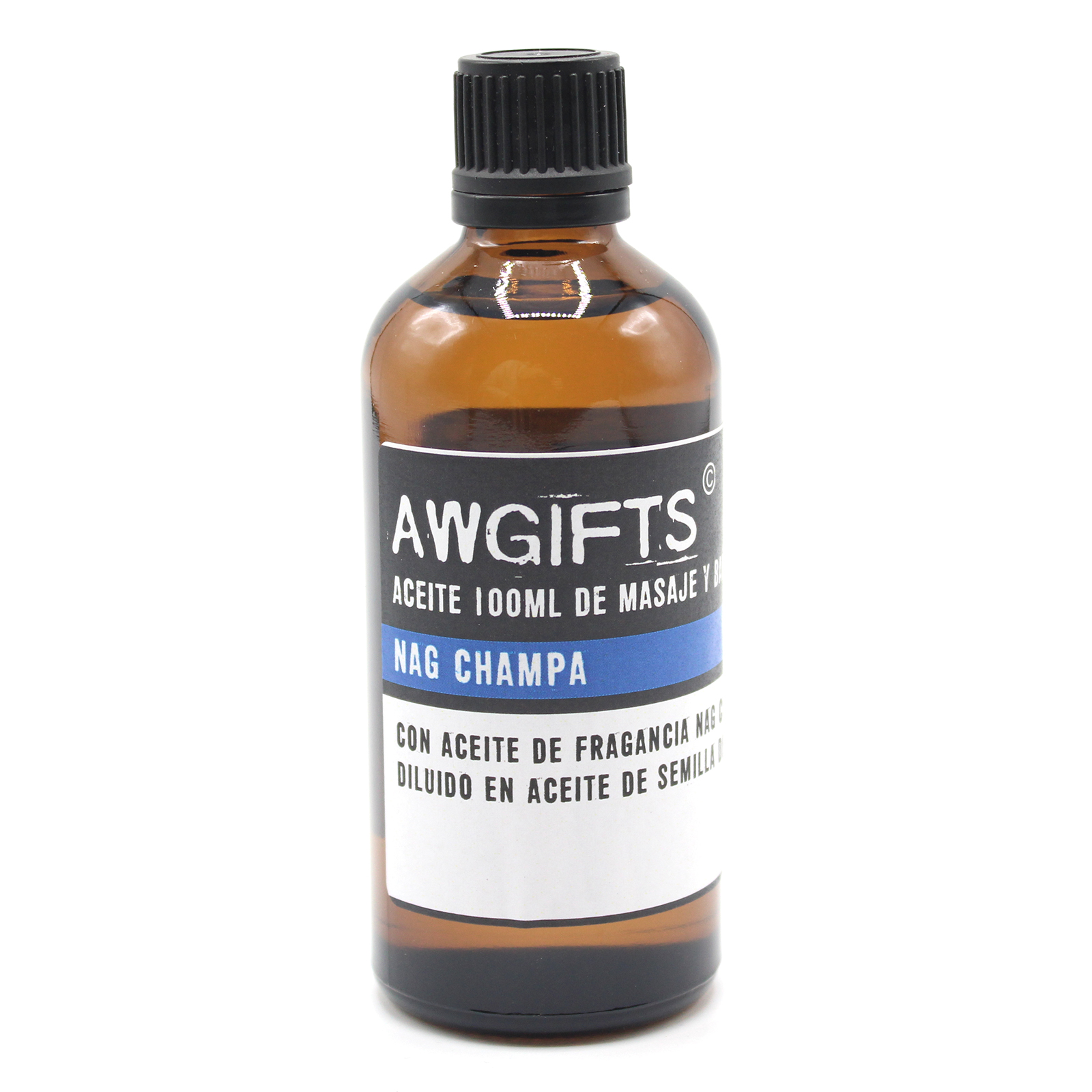 Óleos de Massagem 100ml - Nag Champa (imagem de) Óleos de Massagem 100ml - Nag Champa