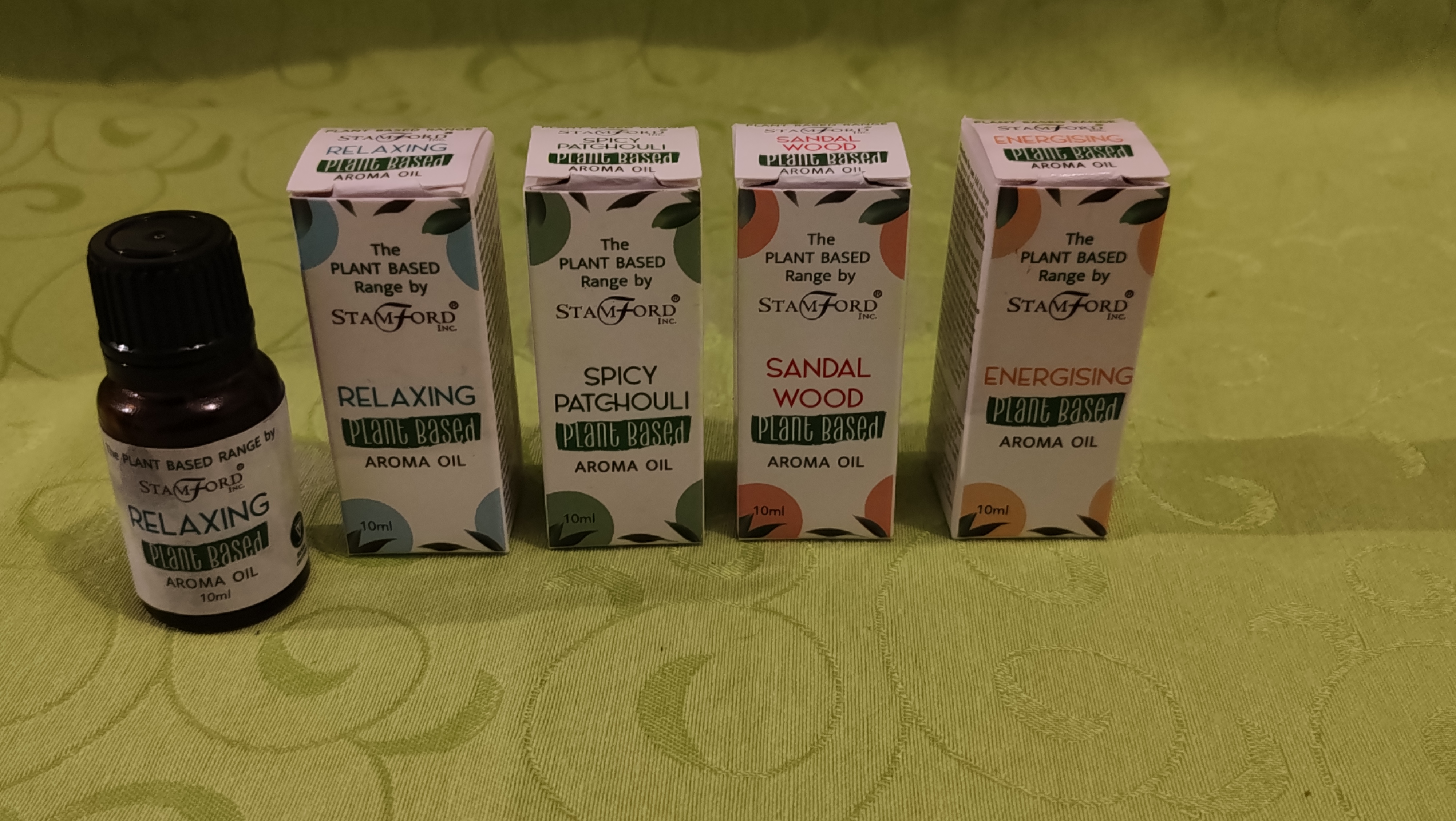 (imagem de) Conjunto de 4 Óleos Aromáticos - Base de Plantas