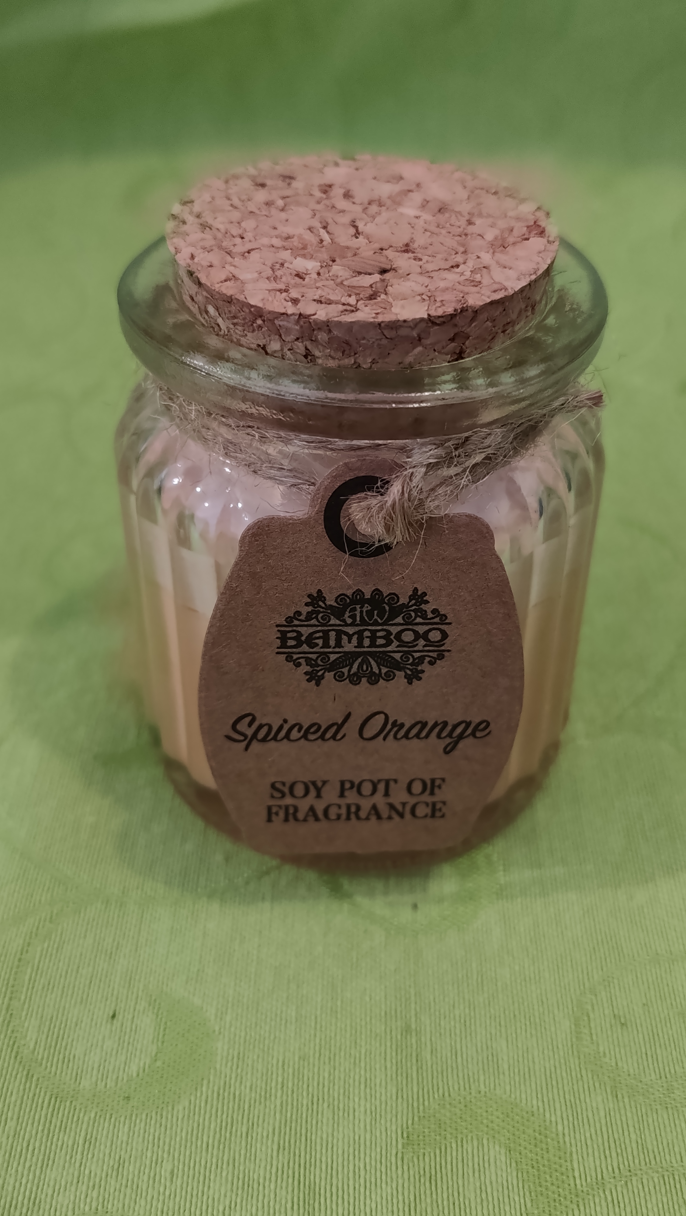 Vela Aromática de Soja - Laranja (imagem de) Vela Aromática de Soja - Laranja
