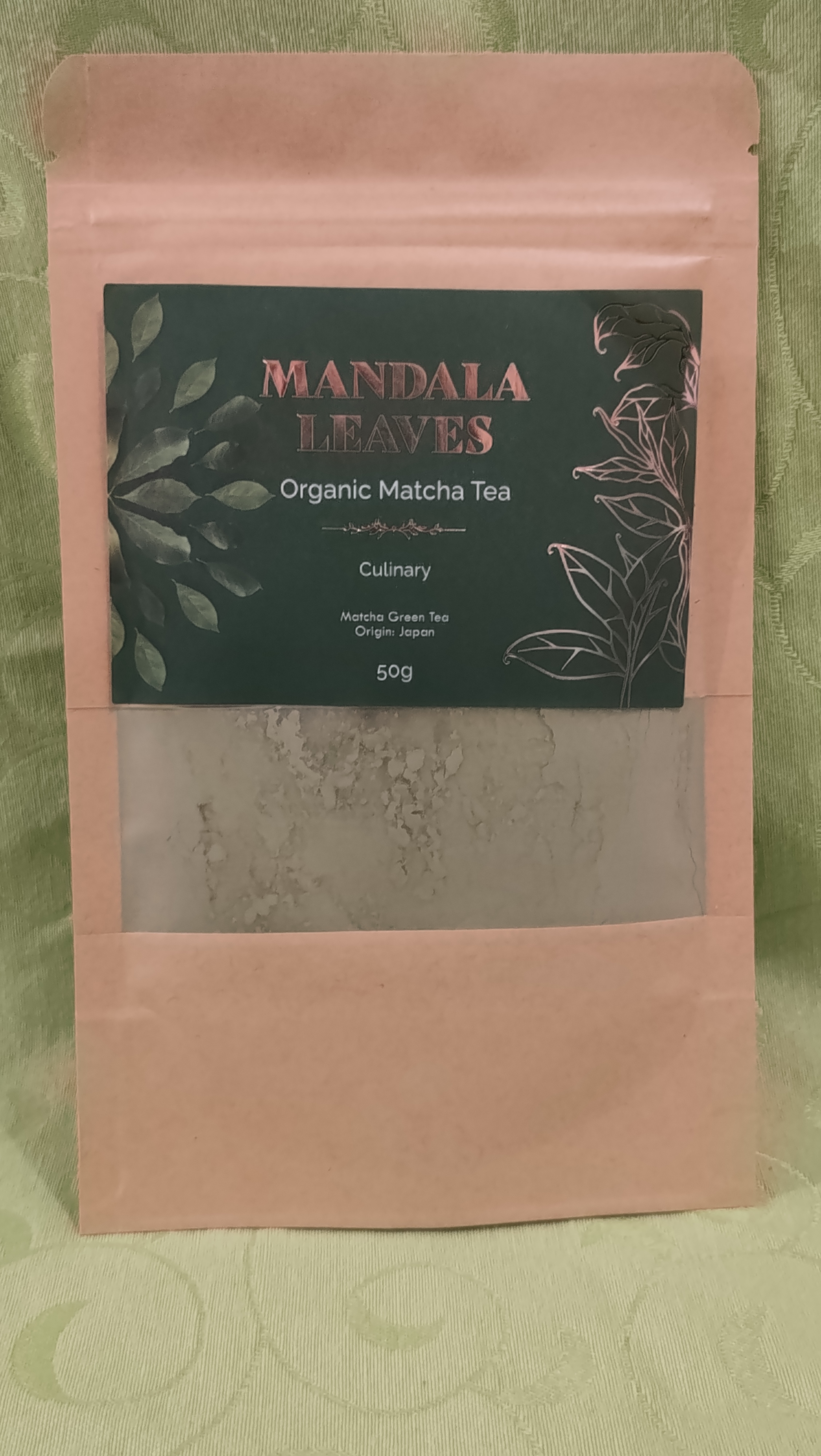 (imagem de ) Chá matcha culinário orgânico