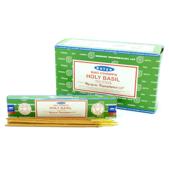 (imagem de) Satya Incense Sticks- Holy Basil