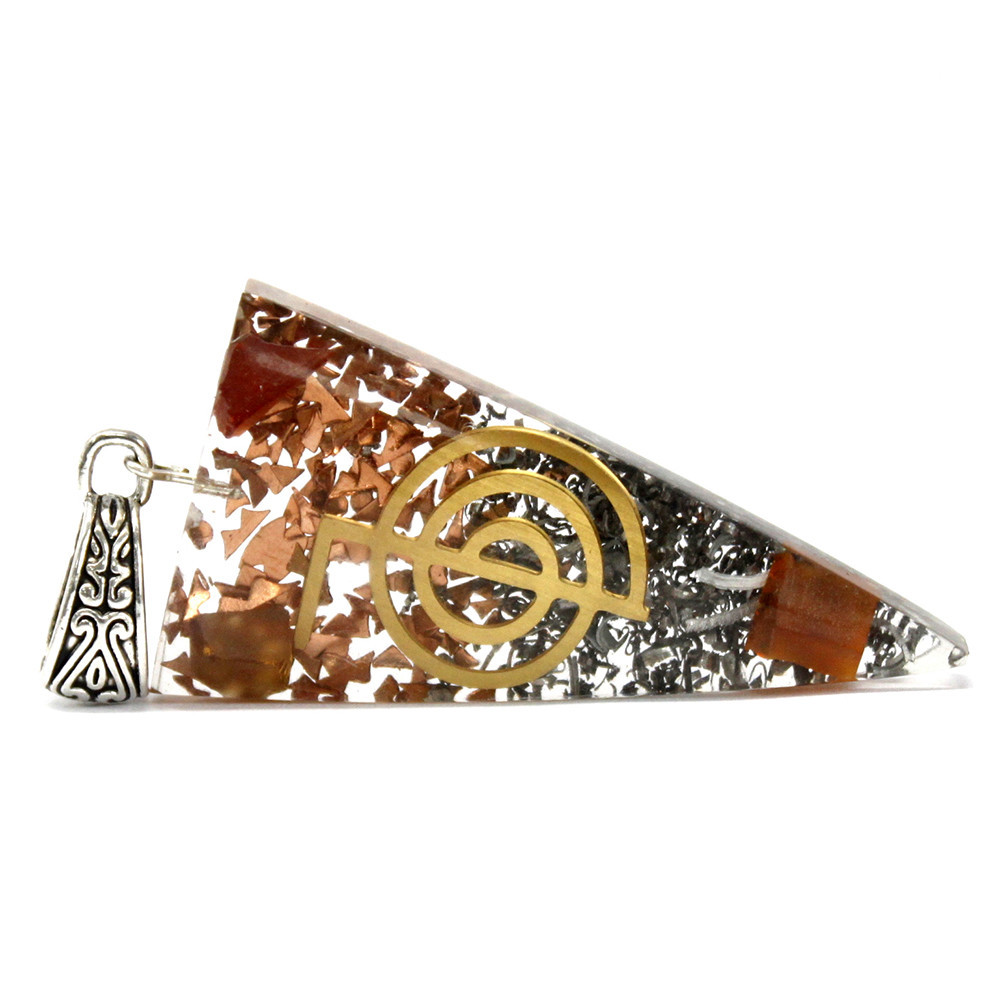 Pingentes De Orgonite - Power Point de três metales (imagem de) Pingentes De Orgonite - Power Point de três metales
