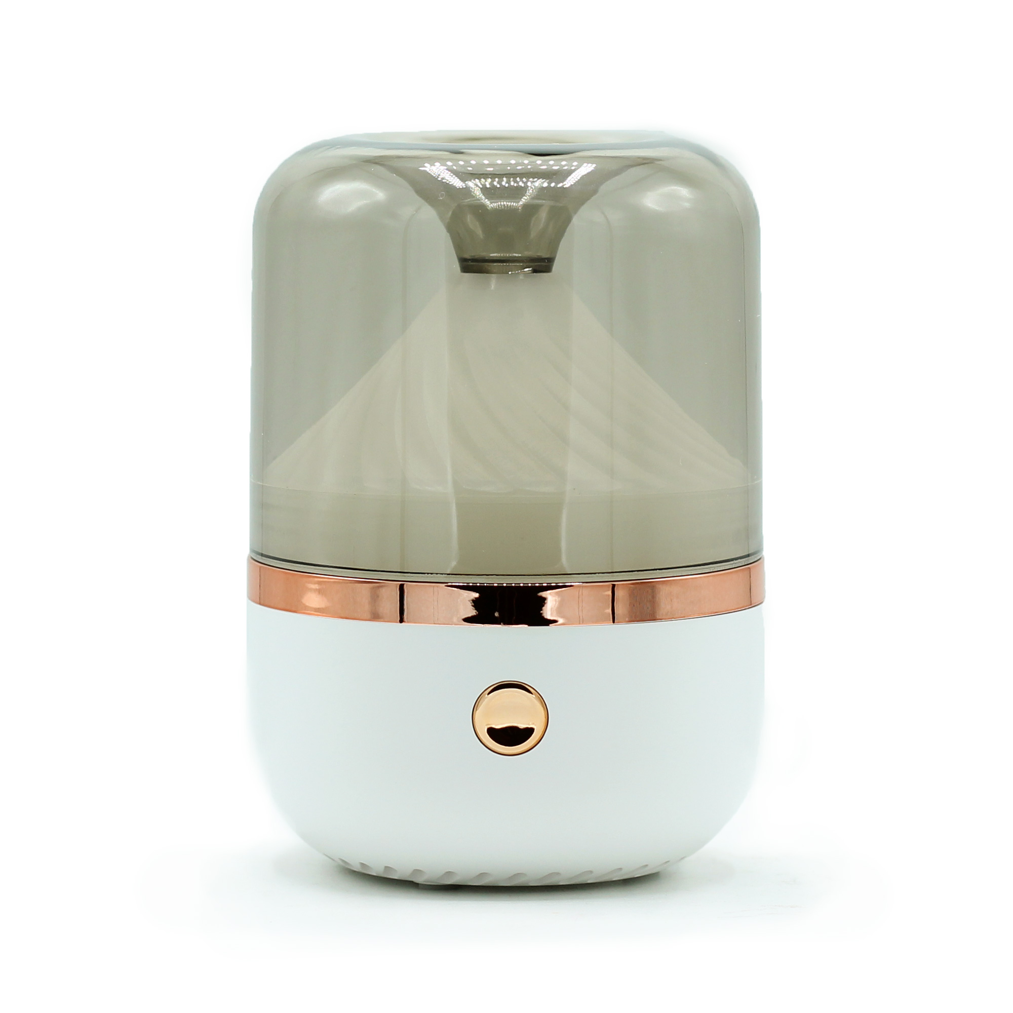 (imagem de) Difusor de Aroma Urbano Branco e Bronze - USB - Mudança de Cor