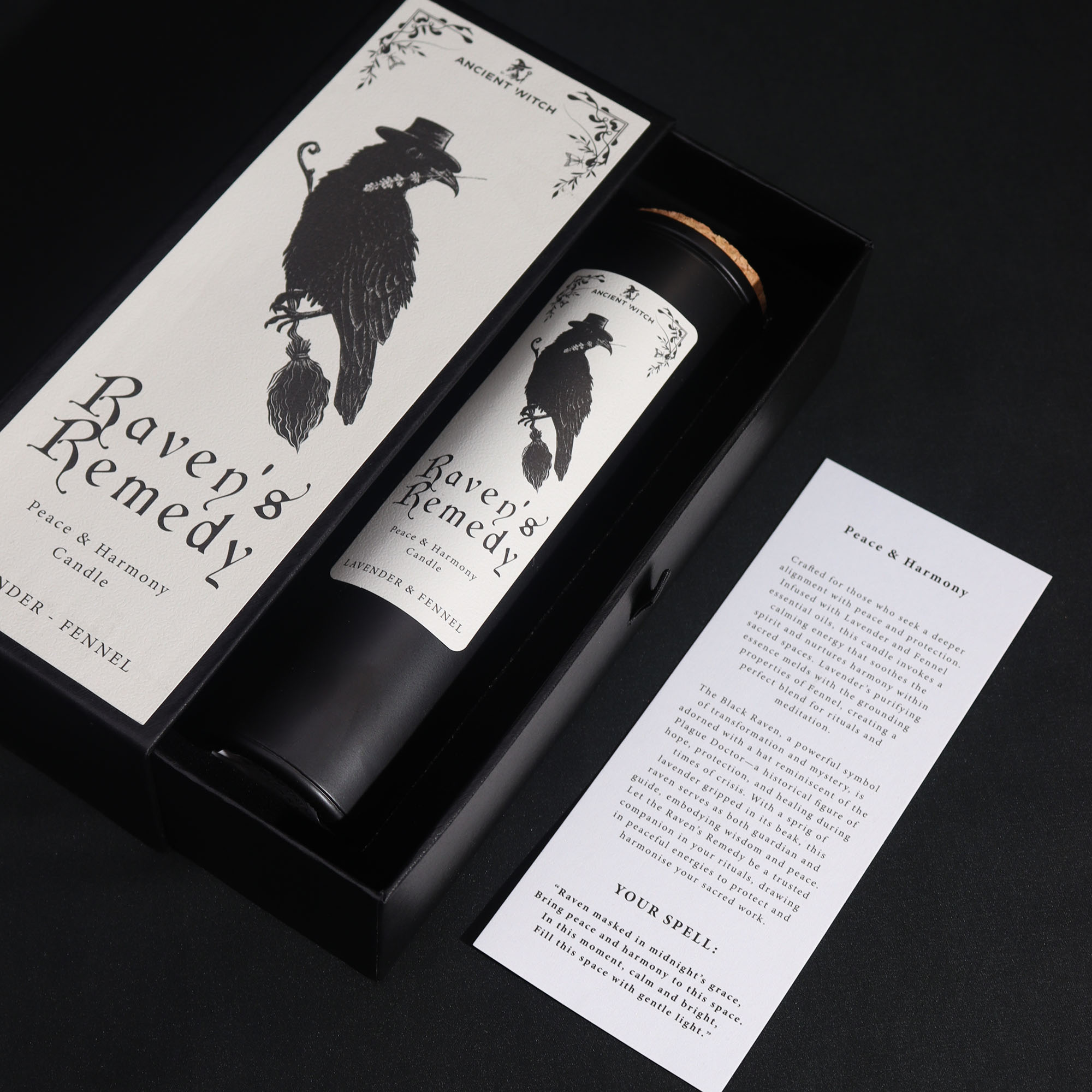 (imagem de) Velas de Purificação Bruxa Ancestral - Remédio dos Corvos